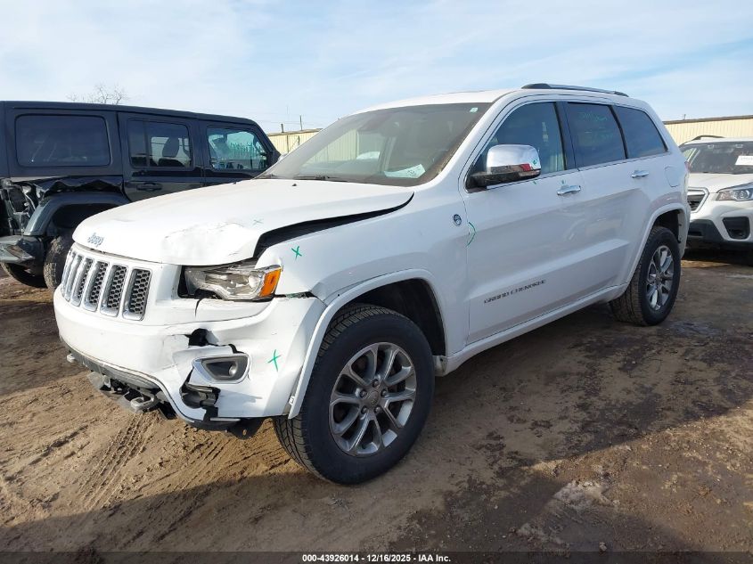 2015 Jeep Grand Cherokee Overland VIN: 1C4RJFCG7FC757159 Lot: 43926014