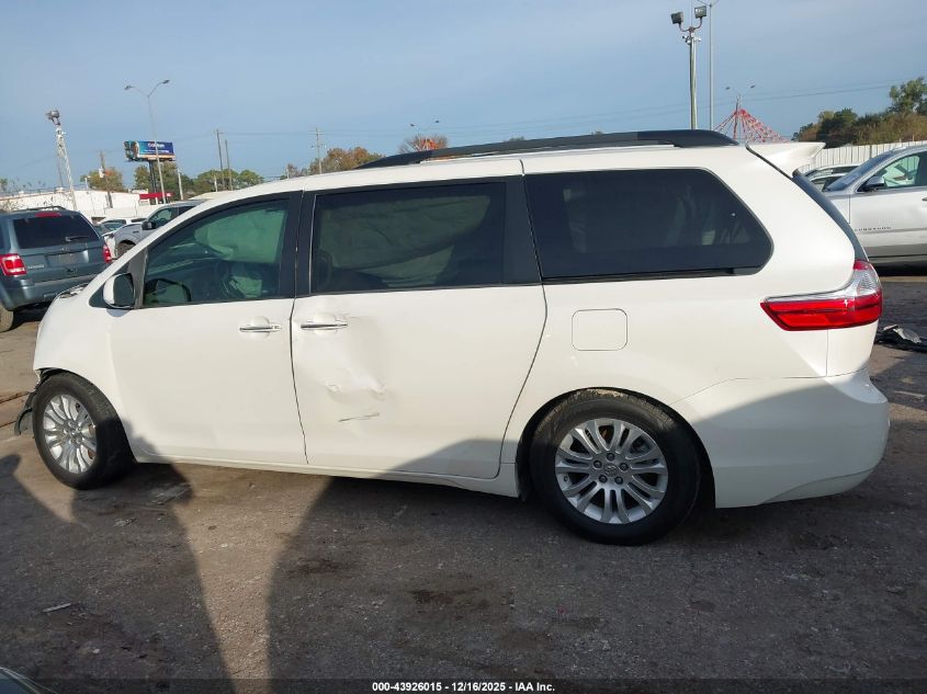 2015 Toyota Sienna Xle Premium 8 Passenger VIN: 5TDYK3DC9FS666699 Lot: 43926015