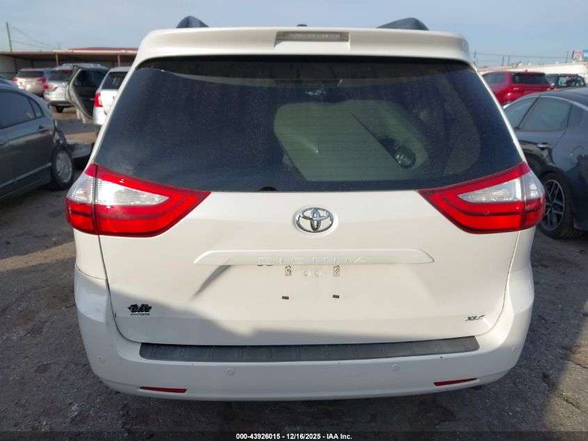 2015 Toyota Sienna Xle Premium 8 Passenger VIN: 5TDYK3DC9FS666699 Lot: 43926015
