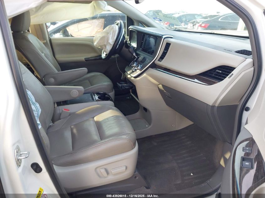 2015 Toyota Sienna Xle Premium 8 Passenger VIN: 5TDYK3DC9FS666699 Lot: 43926015
