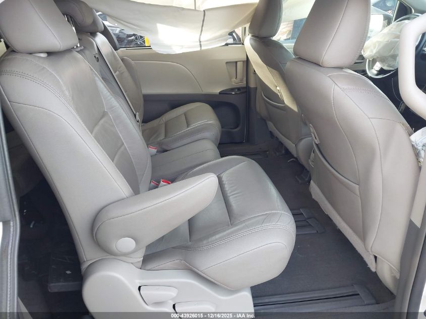 2015 Toyota Sienna Xle Premium 8 Passenger VIN: 5TDYK3DC9FS666699 Lot: 43926015