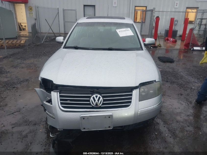 2004 Volkswagen Passat Gls VIN: WVWPD63BX4P041185 Lot: 43926044