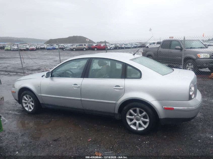 2004 Volkswagen Passat Gls VIN: WVWPD63BX4P041185 Lot: 43926044