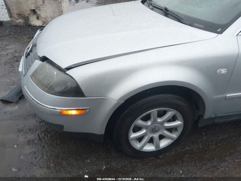 2004 Volkswagen Passat Gls VIN: WVWPD63BX4P041185 Lot: 43926044