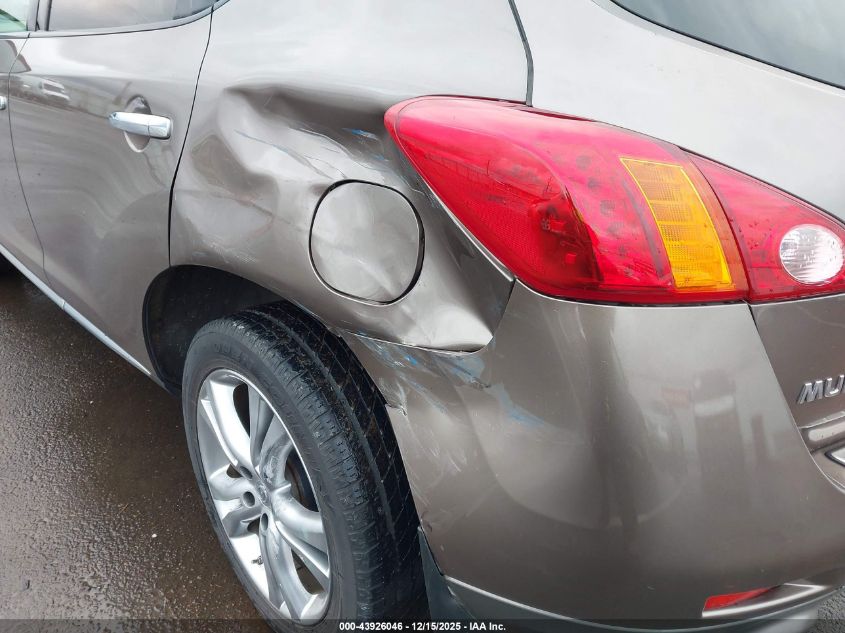 2009 Nissan Murano Le VIN: JN8AZ18W49W113926 Lot: 43926046