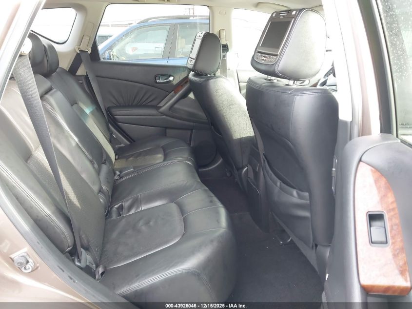 2009 Nissan Murano Le VIN: JN8AZ18W49W113926 Lot: 43926046