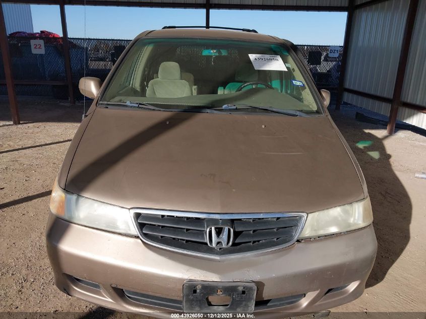 2004 Honda Odyssey Ex VIN: 5FNRL18814B139818 Lot: 43926050