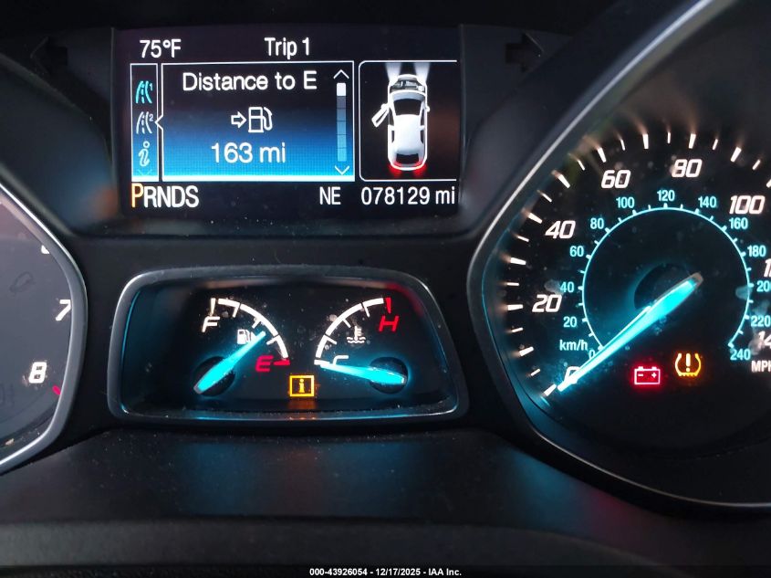 2014 Ford Escape Se VIN: 1FMCU0GX1EUA74415 Lot: 43926054