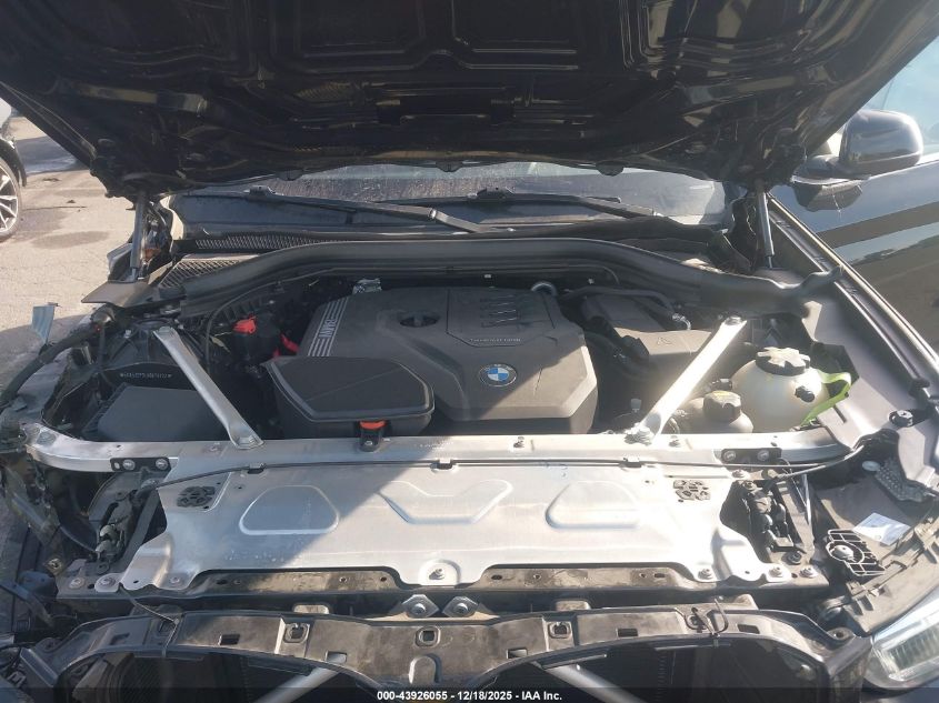 2022 BMW X3 xDrive30I VIN: 5UX53DP04N9K79772 Lot: 43926055