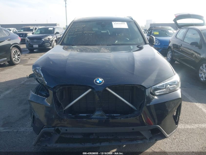 2022 BMW X3 xDrive30I VIN: 5UX53DP04N9K79772 Lot: 43926055