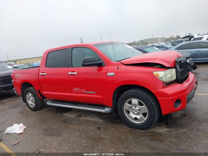 2008 Toyota Tundra Limited 5.7L V8 VIN: 5TFEV58128X053108 Lot: 43926073