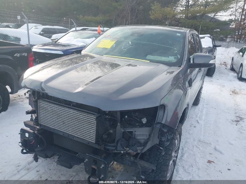 2021 Ford Ranger Lariat VIN: 1FTER4FH1MLD59121 Lot: 43926075