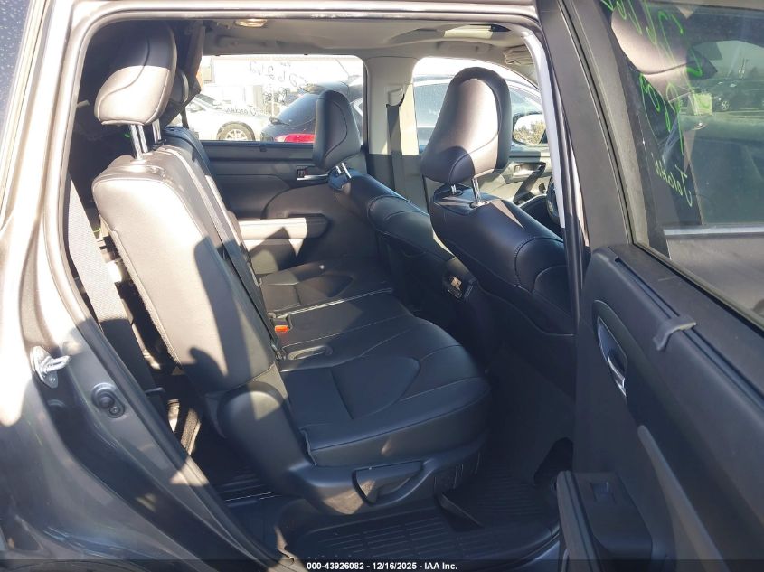 2022 Toyota Highlander Xle VIN: 5TDGZRBH9NS589162 Lot: 43926082