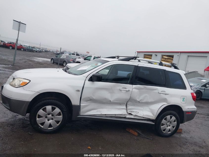 2006 Mitsubishi Outlander Ls VIN: JA4LZ31F16U048061 Lot: 43926090