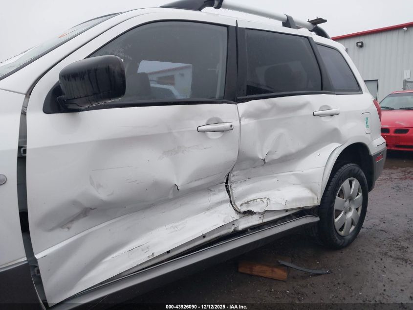 2006 Mitsubishi Outlander Ls VIN: JA4LZ31F16U048061 Lot: 43926090