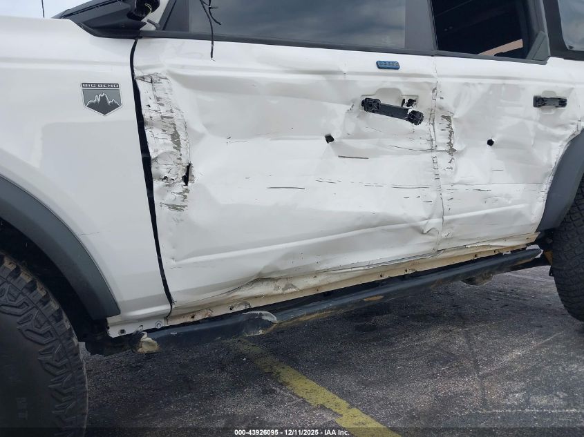 2023 Ford Bronco Black Diamond VIN: 1FMEE5DP6PLC00008 Lot: 43926095