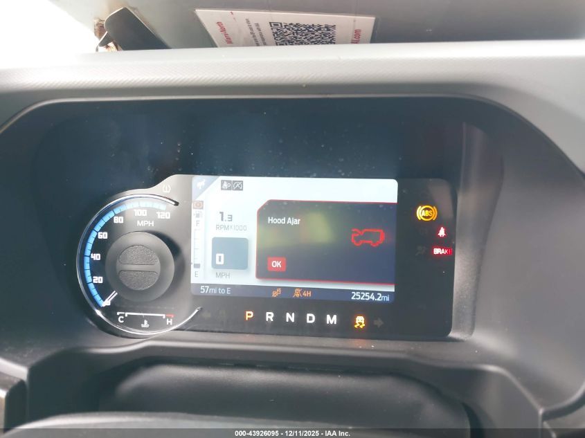 2023 Ford Bronco Black Diamond VIN: 1FMEE5DP6PLC00008 Lot: 43926095