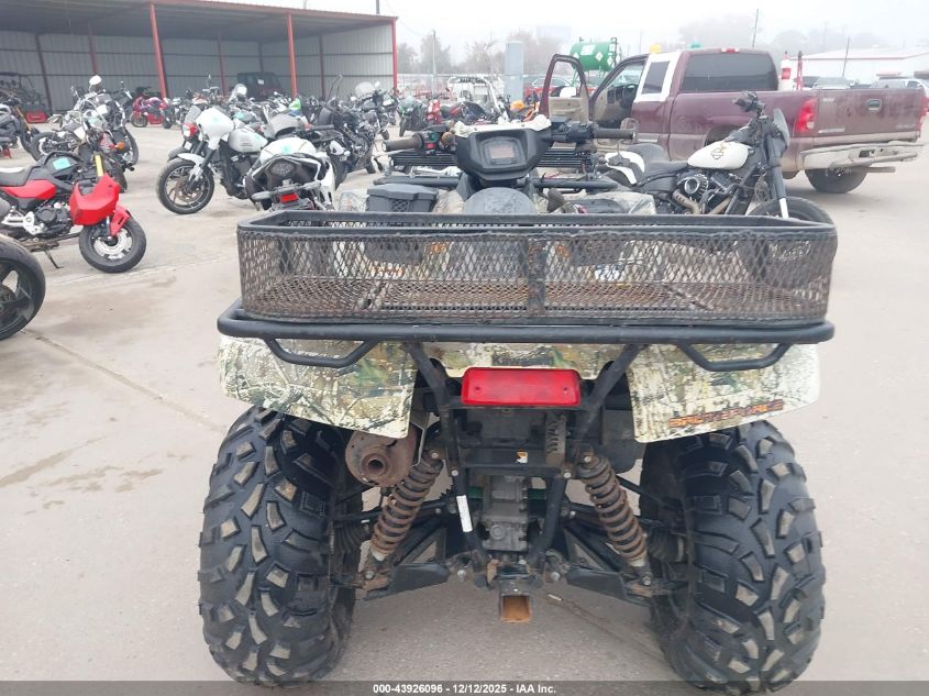 2012 Kawasaki Kvf750 H VIN: JKAVFDH10CB501109 Lot: 43926096