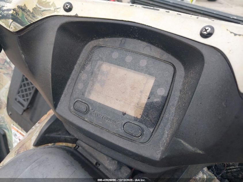 2012 Kawasaki Kvf750 H VIN: JKAVFDH10CB501109 Lot: 43926096