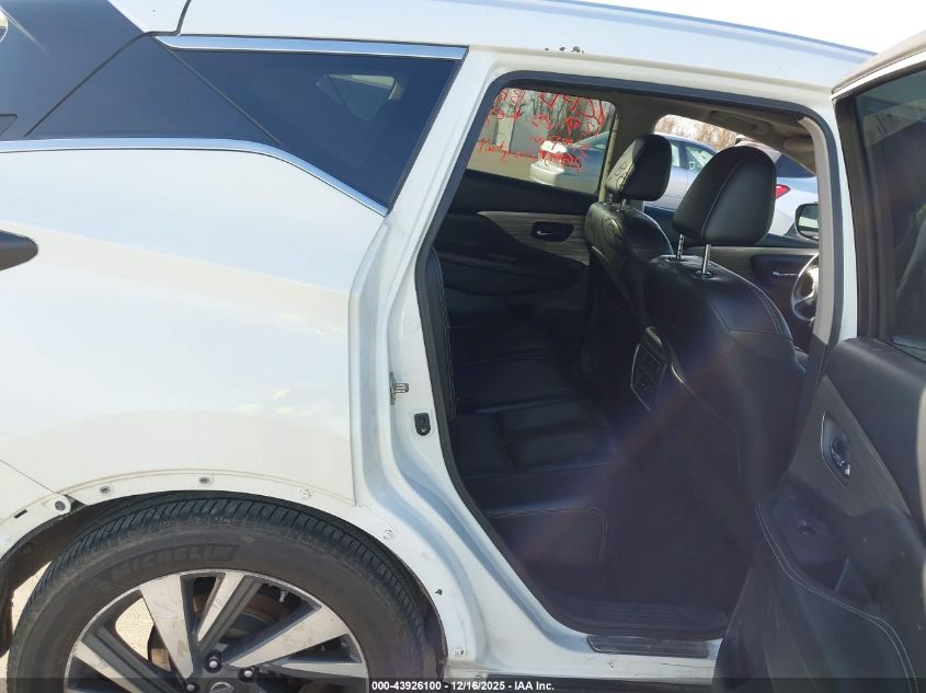 2017 Nissan Murano Platinum VIN: 5N1AZ2MG6HN161931 Lot: 43926100