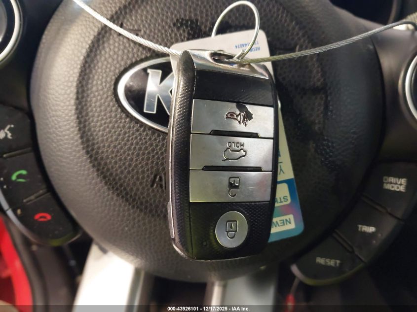 2018 Kia Soul + VIN: KNDJP3A5XJ7543943 Lot: 43926101