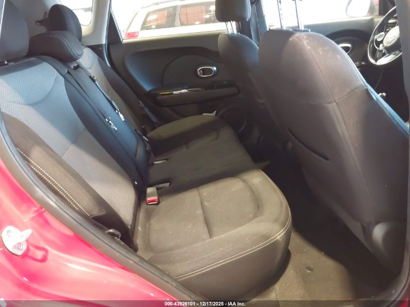 2018 Kia Soul + VIN: KNDJP3A5XJ7543943 Lot: 43926101