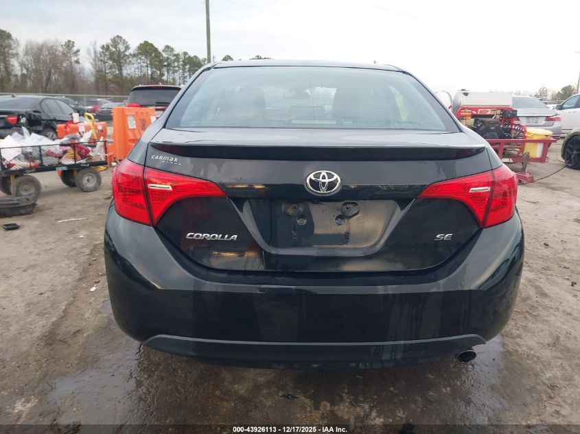 2017 Toyota Corolla Se VIN: 2T1BURHEXHC955245 Lot: 43926113