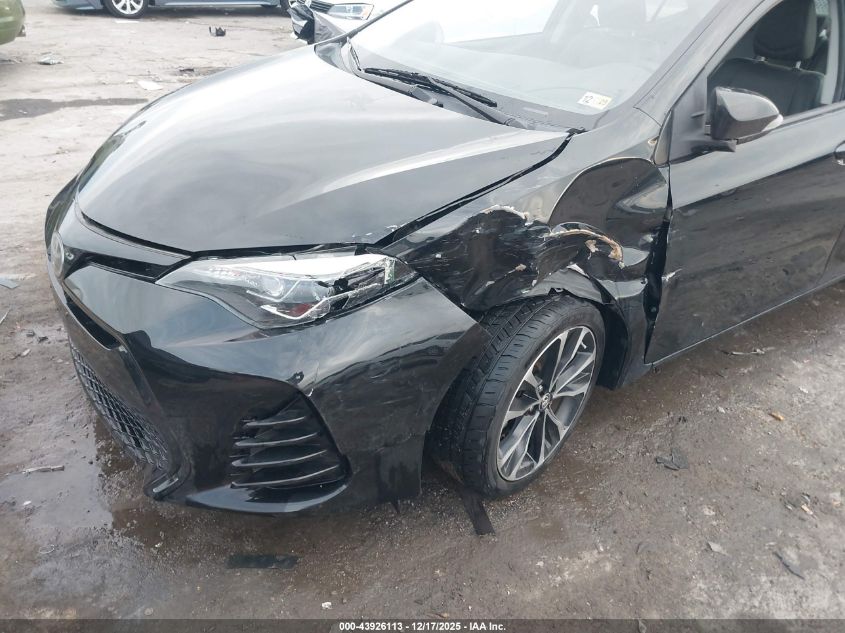 2017 Toyota Corolla Se VIN: 2T1BURHEXHC955245 Lot: 43926113