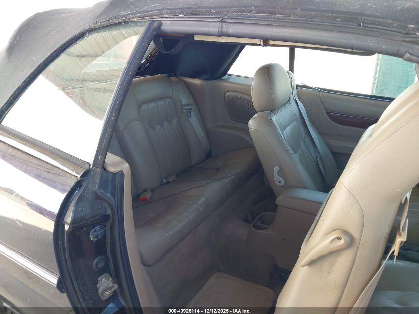 2001 Chrysler Sebring Lxi VIN: 1C3EL55U81N611814 Lot: 43926114