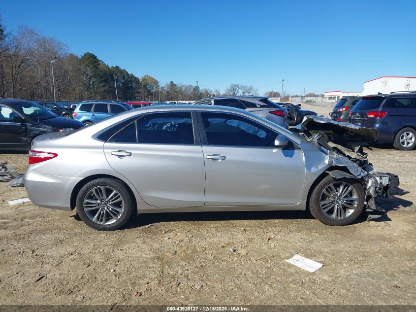 2016 Toyota Camry Le VIN: 4T4BF1FK4GR547623 Lot: 43926127