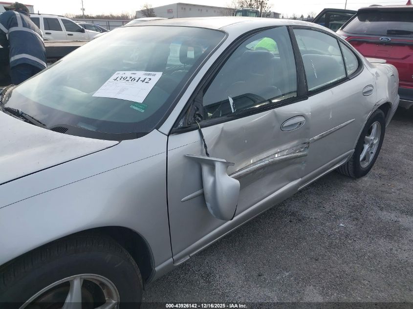 2001 Pontiac Grand Prix Se VIN: 1G2WK52J91F129199 Lot: 43926142