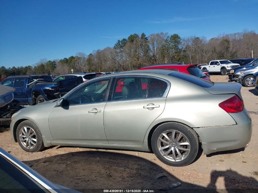 2007 Infiniti G35 Journey VIN: JNKBV61E97M715724 Lot: 43926151