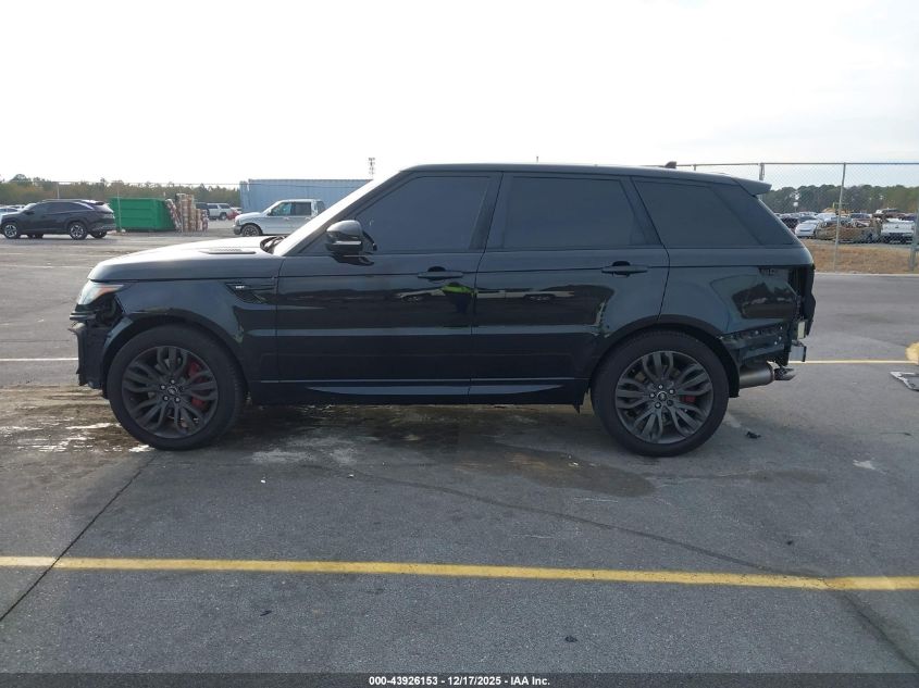 2016 Land Rover Range Rover Sport 3.0L V6 Supercharged Hse VIN: SALWS2PF3GA116235 Lot: 43926153