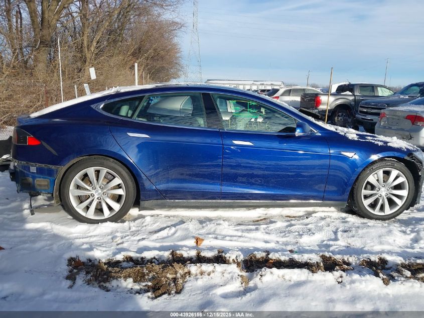 2016 Tesla Model S 60D/70D/75D/85D/90D VIN: 5YJSA1E29GF125130 Lot: 43926156