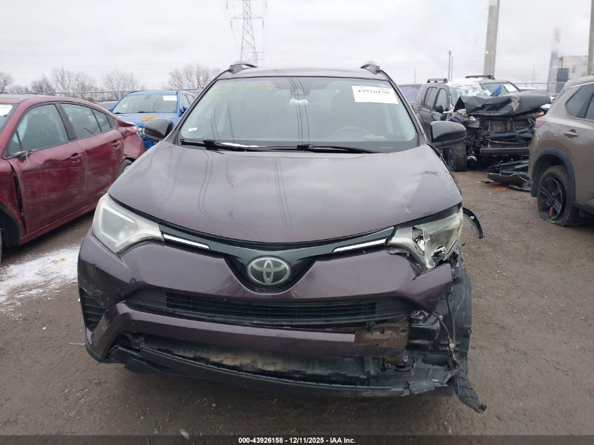 2017 Toyota Rav4 Le VIN: 2T3BFREV3HW633356 Lot: 43926158
