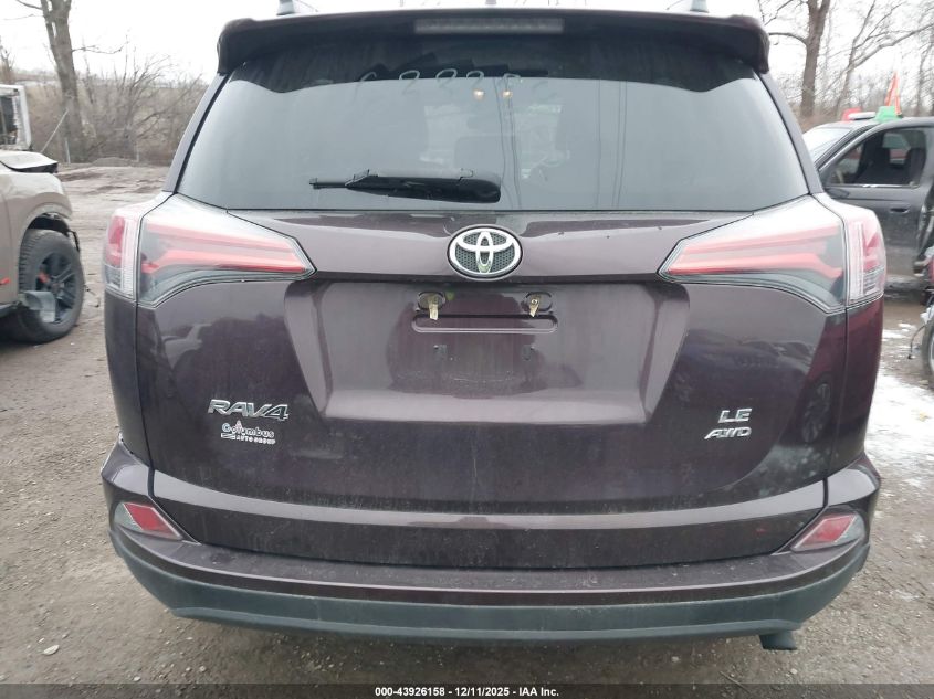2017 Toyota Rav4 Le VIN: 2T3BFREV3HW633356 Lot: 43926158