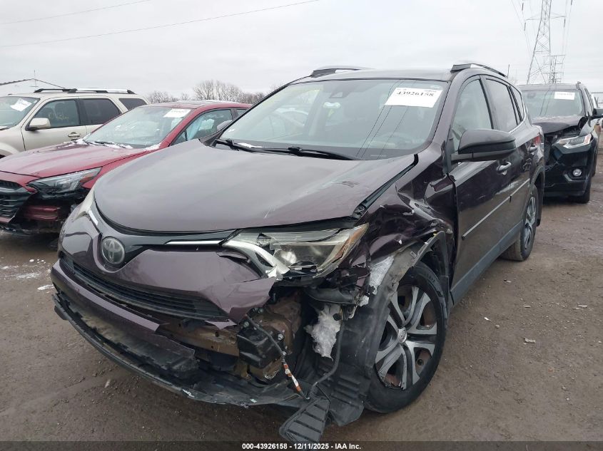 2017 Toyota Rav4 Le VIN: 2T3BFREV3HW633356 Lot: 43926158