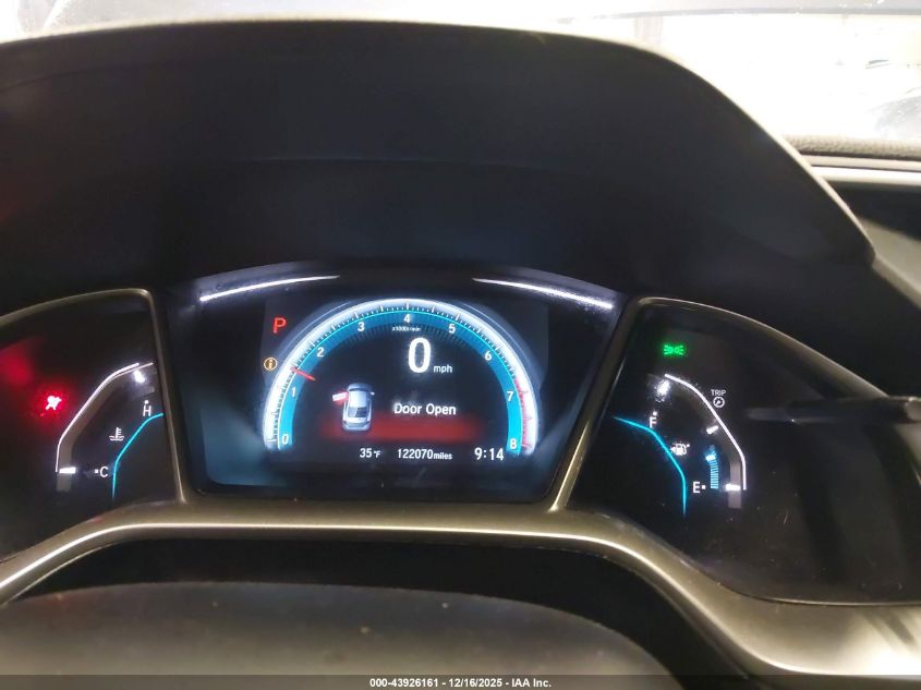 2018 Honda Civic Ex VIN: 19XFC2F7XJE002512 Lot: 43926161