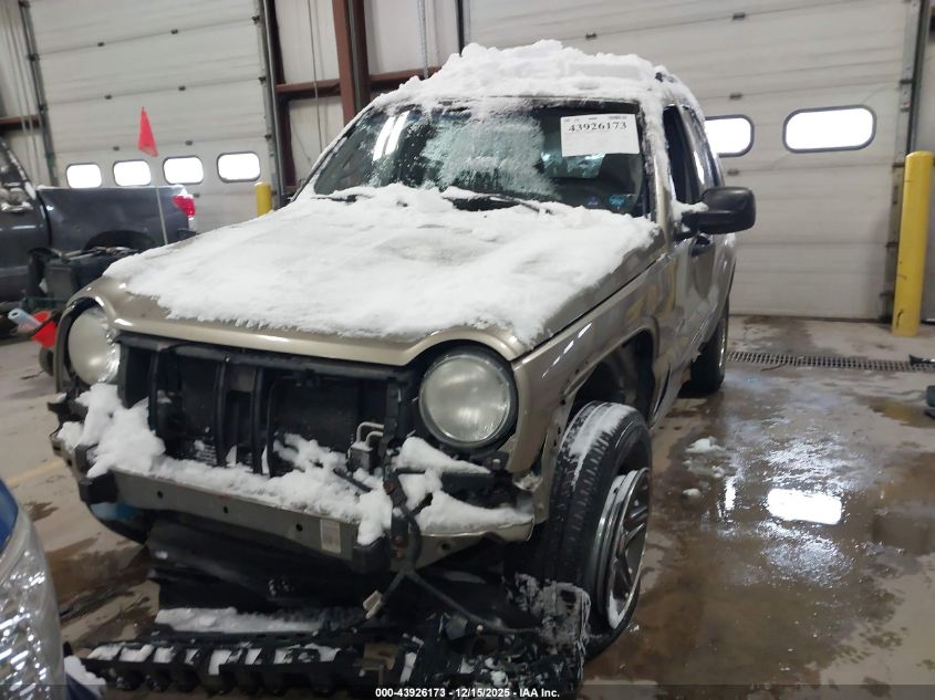 2004 Jeep Liberty Sport VIN: 1J4GL48K74W295839 Lot: 43926173