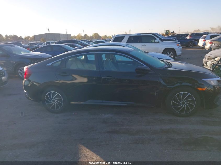 2018 Honda Civic Lx VIN: 19XFC2F59JE025276 Lot: 43926182