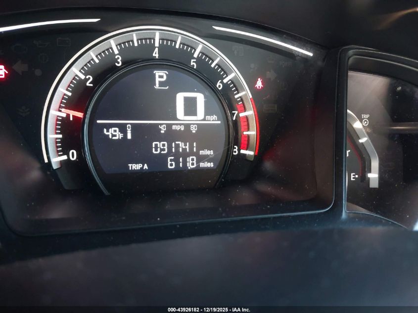 2018 Honda Civic Lx VIN: 19XFC2F59JE025276 Lot: 43926182