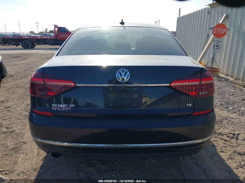 2017 Volkswagen Passat 1.8T Se VIN: 1VWGT7A39HC050040 Lot: 43926183
