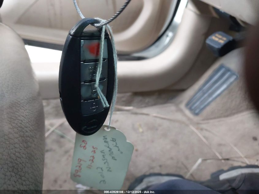 2012 Nissan Maxima 3.5 Sv VIN: 1N4AA5AP9CC801674 Lot: 43926186