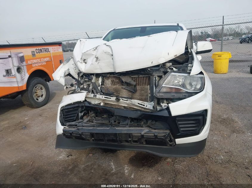 2022 Chevrolet Colorado 2Wd Short Box Wt VIN: 1GCGSBEN7N1114409 Lot: 43926191