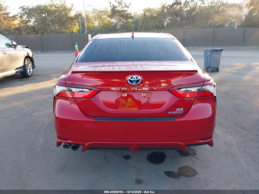 2021 Toyota Camry Se Hybrid VIN: 4T1S31AK3MU020582 Lot: 43926193