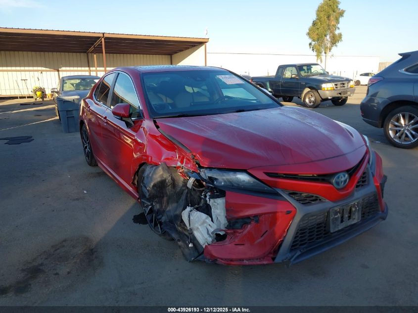 2021 Toyota Camry Se Hybrid VIN: 4T1S31AK3MU020582 Lot: 43926193