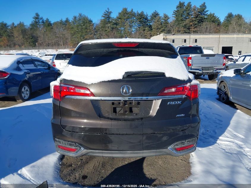 2018 Acura Rdx Acurawatch Plus Package VIN: 5J8TB4H31JL008154 Lot: 43926195