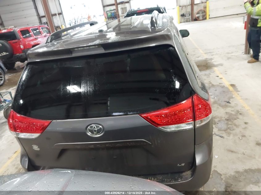 2011 Toyota Sienna Le V6 VIN: 5TDKK3DC6BS152468 Lot: 43926214