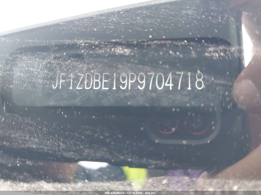 2023 Subaru Brz Limited VIN: JF1ZDBE19P9704718 Lot: 43926221