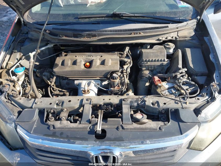 2012 Honda Civic Lx VIN: 2HGFB2F56CH304096 Lot: 43926224